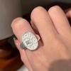 1 шт. Винтажные французские кольца-маргаритки для женщин и пар с уникальным дизайном, ювелирные изделия для вечеринок, подарки, предотвращающие аллергию