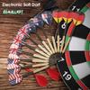 12Pcs Professional Soft Darts Exquisite Pattern Electronic Darts Set Recreational Sports