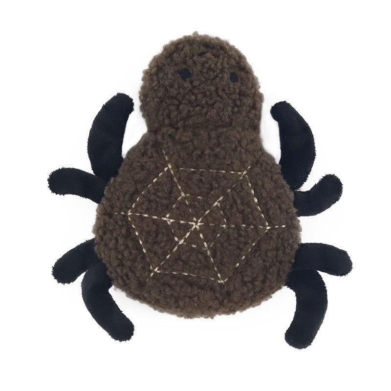 Halloween Catnip Spider Toy - Plush Tease Toy for Cats