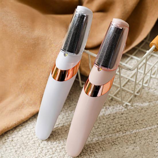 Электрическая шлифмашинка для ног, перезаряжаемый удалитель мозолей для удаления огрубевшей кожи, эргономичный эксфолиатор для ног, портативная пилка для ног для гладких стоп, уход для домашнего спа