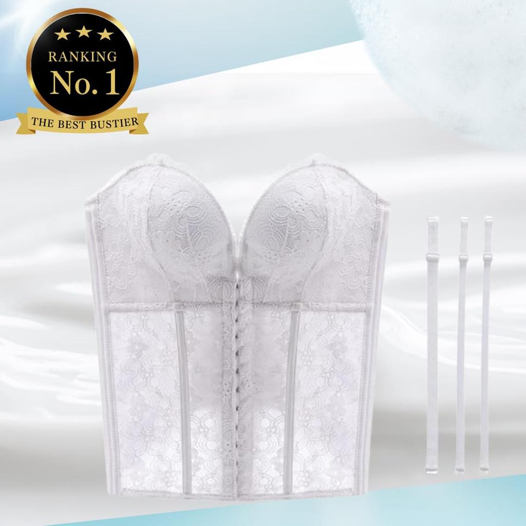 Бюстье Нижнее белье Свадебное бюстье Кружевной корсет Элегантное свадебное нижнее белье Застежка спереди Создание декольте Стабильность Красивый силуэт Задние бретели Невеста
