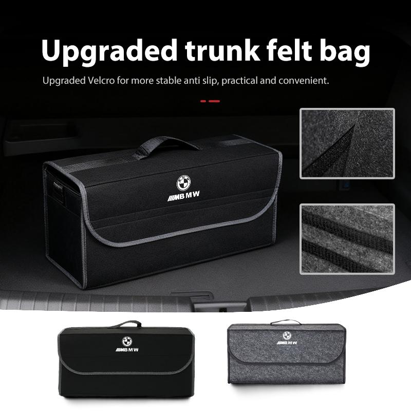 Car Trunk Organizer Box Folding Travel Storage Container Bag For BMW M Performance Alpina M3 M5 M6 X1 X3 X4 X5 G20 bzdn55