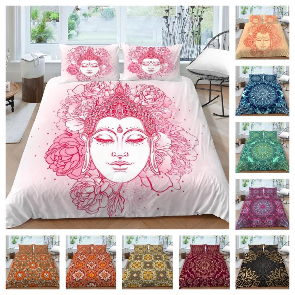 3D Duvet Cover Bohemian Highend Printing Bedding Cover Set Polyester Queen Single Size Boy Girl Luxury Quilt Cover