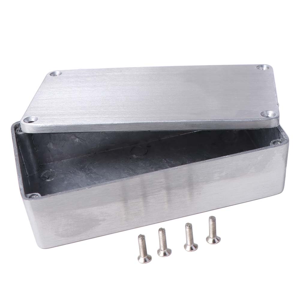 Алюминиевый Алюминиевый Stomp Box 1590B Корпуса для Гитарных Эффектов Корпус для Педали Эффектов Музыкальный Инструмент