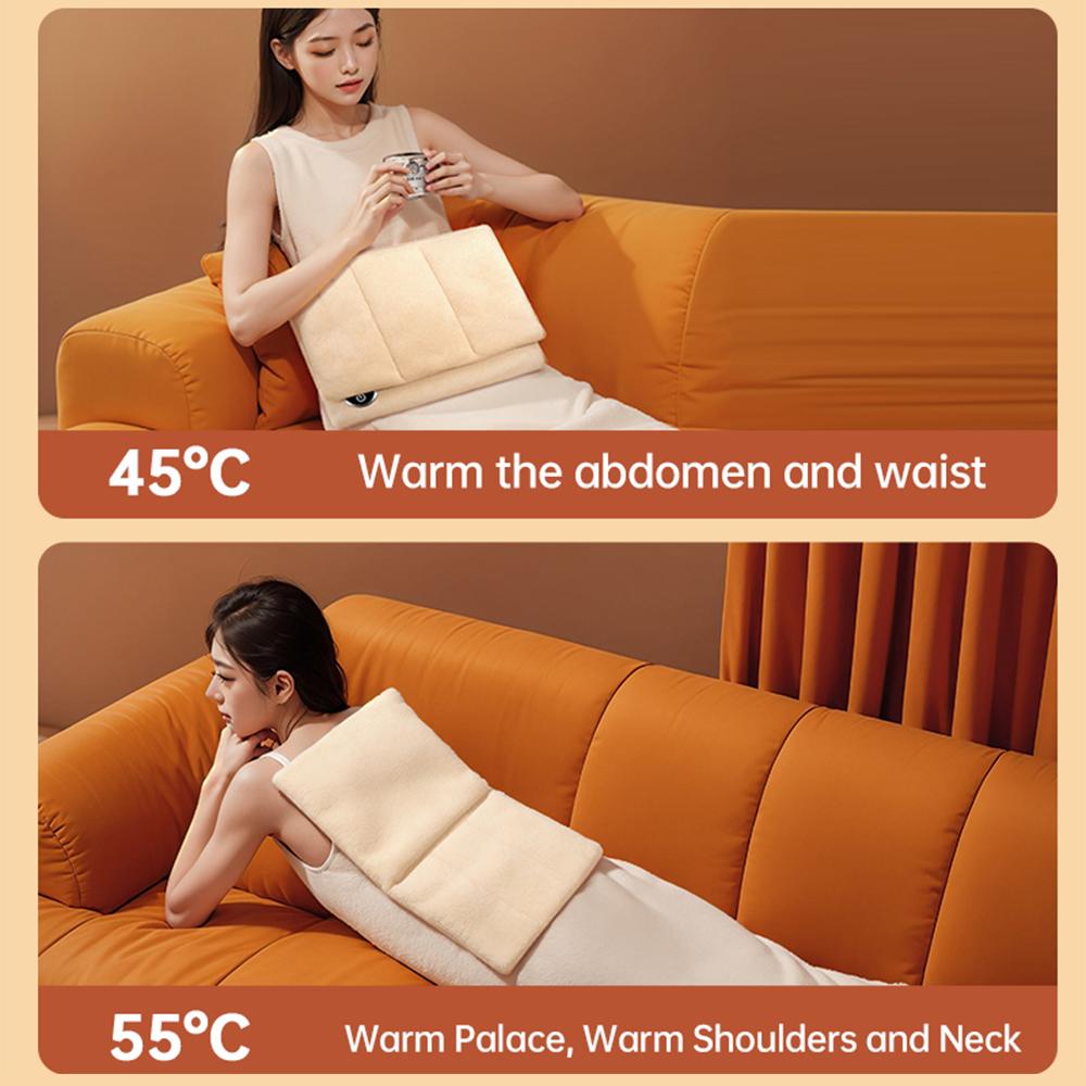 37°C/45°C/55°C 3 Levels Hand Warmer USB 5V Electric Graphene Heating Pad Portable Warm Hands Heater Pad Electric Seat Warmer Mat