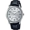 CASIO аналоговые кварцевые мужские наручные часы MTP-V001L-7B простая упаковка без подарочной коробки серебристый зарубежная модель