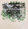 Футболка Saosin Band Tour Emo My Chemical Полный Размер S-5XL DO606 Унисекс Футболка