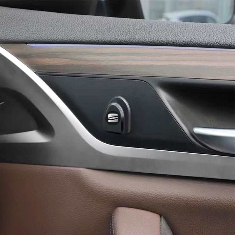 1/2/4PCS Mini Car Hooks USB Cable Headphone Key Storage Hooks Car Accessories for Seat Leon FR Altea Ibiza Toledo Cordoba Arona Ateca Alhambra MK3