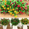 1шт 6 веток 18 головок искусственные фрукты DIY Art