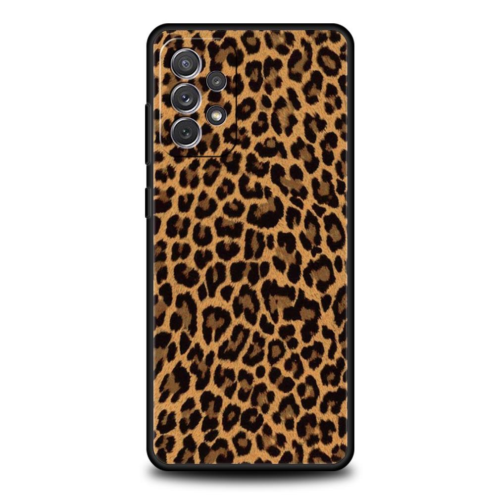 Чехол для телефона Samsung Galaxy A15 A13 A51 A71 A41 A31 A21S A03S A05 A35 A55 A23 A25 A33 A53 A73 5G Чехол Леопардовый принт Гепардовый принт