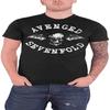 Avenged Sevenfold A7X Логотип с гербом Deathbat Новая официальная мужская футболка [Одежда] Черная