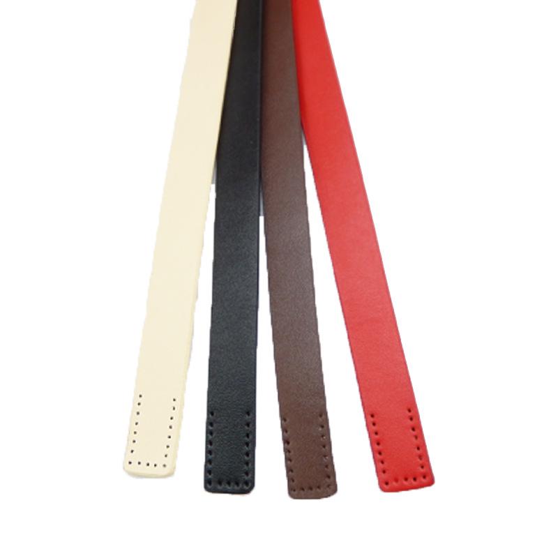 Ремень для сумки-шоппера из натуральной коровьей кожи, сшитый вручную