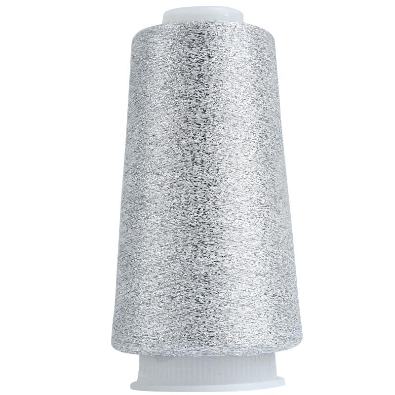 1Roll Gold Silver Yarns Woven Material Crochet Line Thin Shiny Silk Lines Needlework Sewing Embroidery Thread Jewelry Making