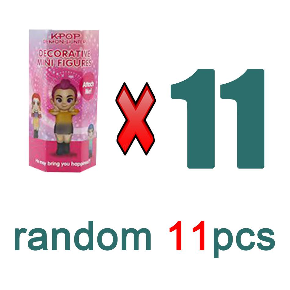 Аниме K-pop Охотники на демонов слепая коробка Набор экшн-фигурок - Дерпи Тигр Ранимеуми Мира Зои Сасси Фигурки Куклы для фанатов Подарок