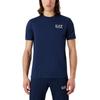 EMPORIO ARMANI EA7 SS23 T Shirt Men's Marine Blue 3RPT23PJNUZ-1-1554
