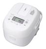 TOSHIBA Rice Cooker 3 Cups Living Alone IH Rice Cooker Brown Rice Warm White Rice 24 Hours (Toshiba) RC-5ZXT(W)