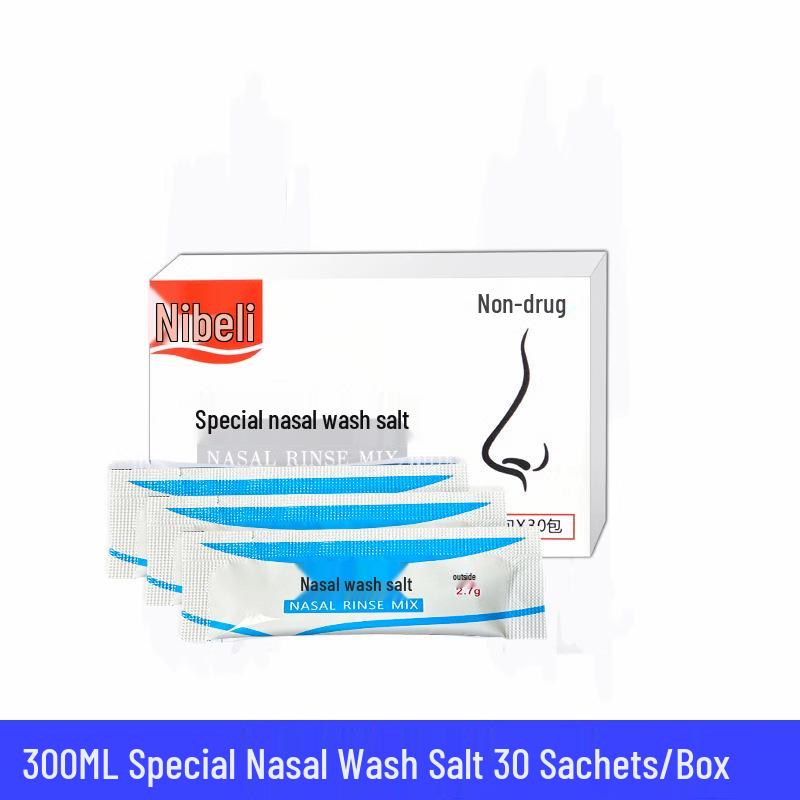 Nasal Irrigator Device: Adult & Child Saline Spray for Home Use
