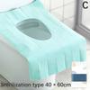 Одноразовые чехлы на сиденья унитаза, 7/10 шт., очень большие водонепроницаемые чехлы на сиденья унитаза для малышей и взрослых, переносные по отдельности