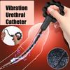 Уретральный вибратор Силиконовый вибрирующий пенис-заглушка Уретральный расширитель Пенис-стимулятор Массаж Мужской мастурбатор Взрослый продукт Секс-игрушки