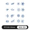 Bxtats Custom Herbal Genipin Juice Ink Tattoo Symbols Minimalism Fingers Tattoos  Last 1-2 Weeks Semi Permanent Tattoo Stickers