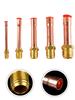 SAE 1/4" 3/8" 1/2" 5/8" Кондиционер Медная Трубка Конечный Подающий Соединитель Разъем Адаптер Гайка Развальцовка Трубопроводная Фитинговая Адаптер