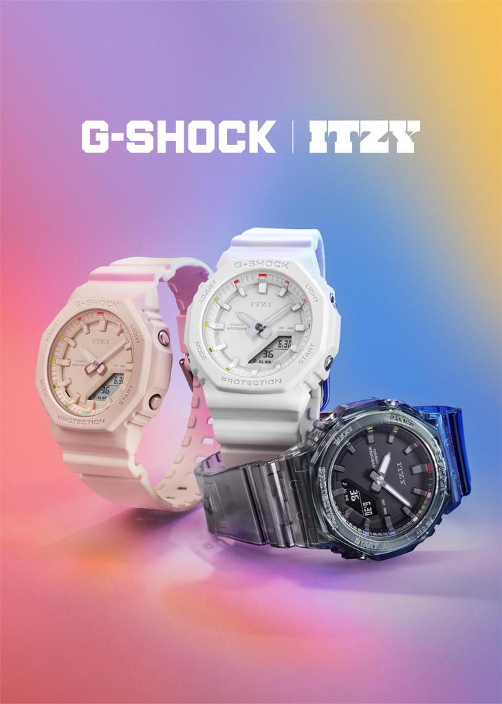 Часы ITZY Collaboration Model Beige Pink [Casio] G-Shock [] GMA-P2100IT-4AJR женские