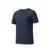 Champion All-Weather Series Solid Color Round Neck Comfortable Moisture-Wicking Versatile Short Sleeve T-Shirt Men Tops Jing-Mo-Blue 152520139-5