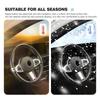 Car Steering Wheel Cover Anti Slip Carbon Fibre Steer Handle Pad For Volkswagen VW Golf Polo 4 5 6 Passat B5 B6 B7 CC Jetta zw8