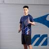 Mizuno Бадминтонная футболка унисекс темно-синяя 72CA36Z128