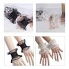 Decorative Wrist Cuffs for Woman Elastic Cuffs Lace Decorate Shirt Sleeve Cuffs Summer Wrist Sunproof Accessories