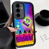 Чехол для телефона Samsung Galaxy S26 S25 Ultra S24 FE Geometry Dash Игровой корпус S23 Plus S22 + S21 S20 5G Мягкий силикон Funda