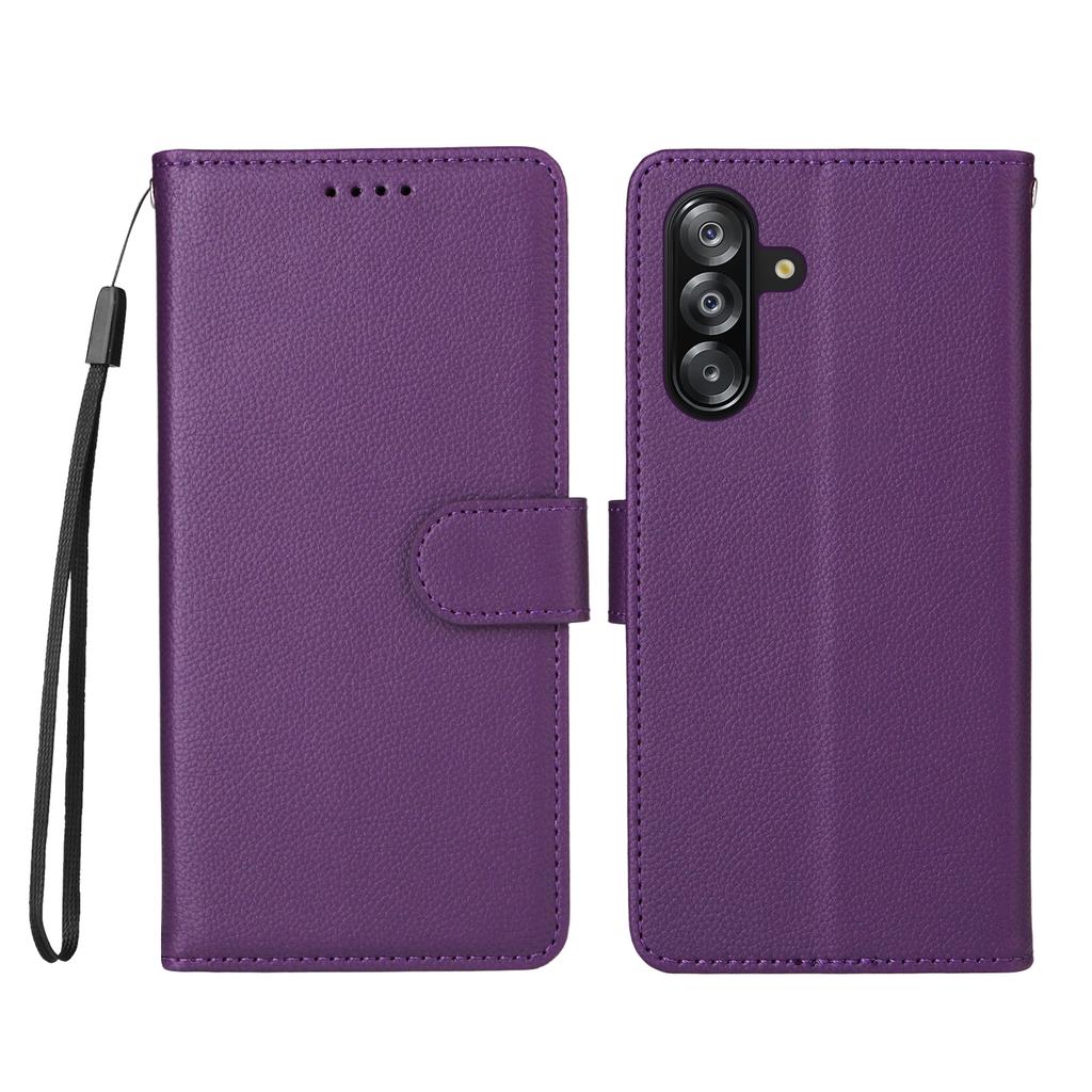 For Samsung Galaxy A17/Galaxy A16 4G/Galaxy A16 5G/Galaxy A26 5G Case RFID Blocking 3 Card Slots PU Leather Phone Cover with Wrist Strap