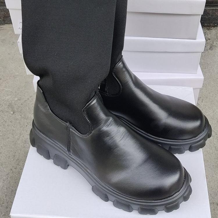 Женские ботинки, новинка 2023 года, вязаная женская обувь, женские теплые пикантные гольфы с длинными рукавами на молнии, модные зимние сапоги