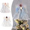 Acrylic Decoration Festive Xmas Angel Pendant Topper Christmas Tree Angel Fairy