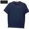UJM492 Triangle Logo Navy Crew Neck T-Shirt Tops M blackUsed