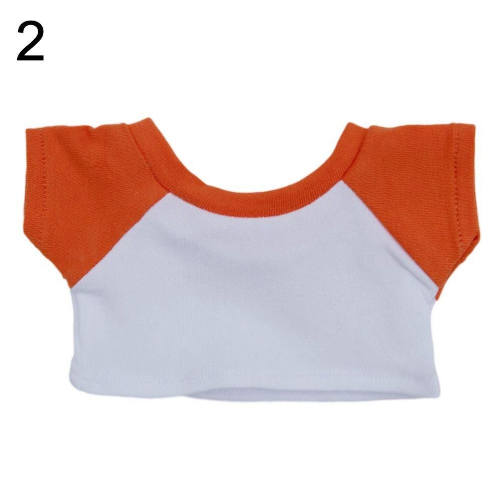 Suit Toys Accessories Idol Doll Outfit 20cm Doll Clothes Doll Catoon Tops Mini Clothes Doll T-shirt