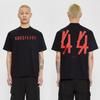 Мужская футболка 44 LABEL GROUP, футболка с графическим принтом, для мужчин и женщин, свободного кроя, в стиле Y2k, унисекс, с коротким рукавом, высококачественная уличная одежда, футболки в стиле Харадзюку, женская и мужская одежда.