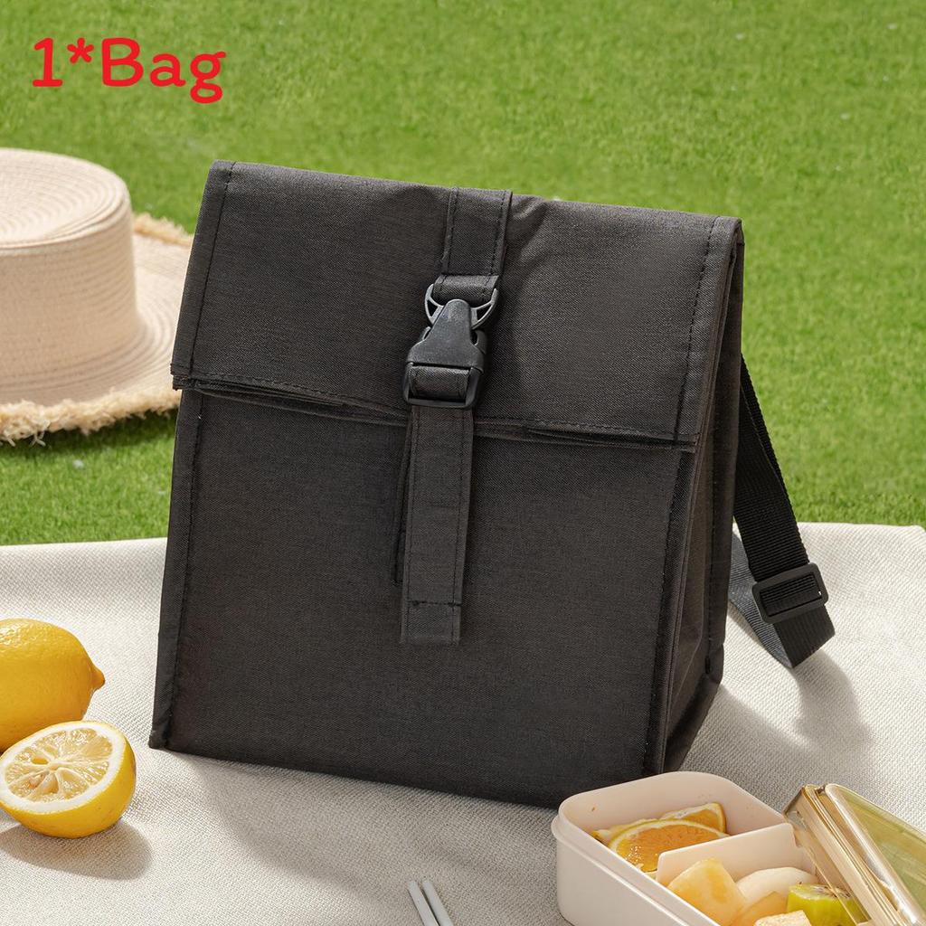 Japanese Style Insulated Food Carrier With Breathable Oxford Fabric And Multipurpose Storage