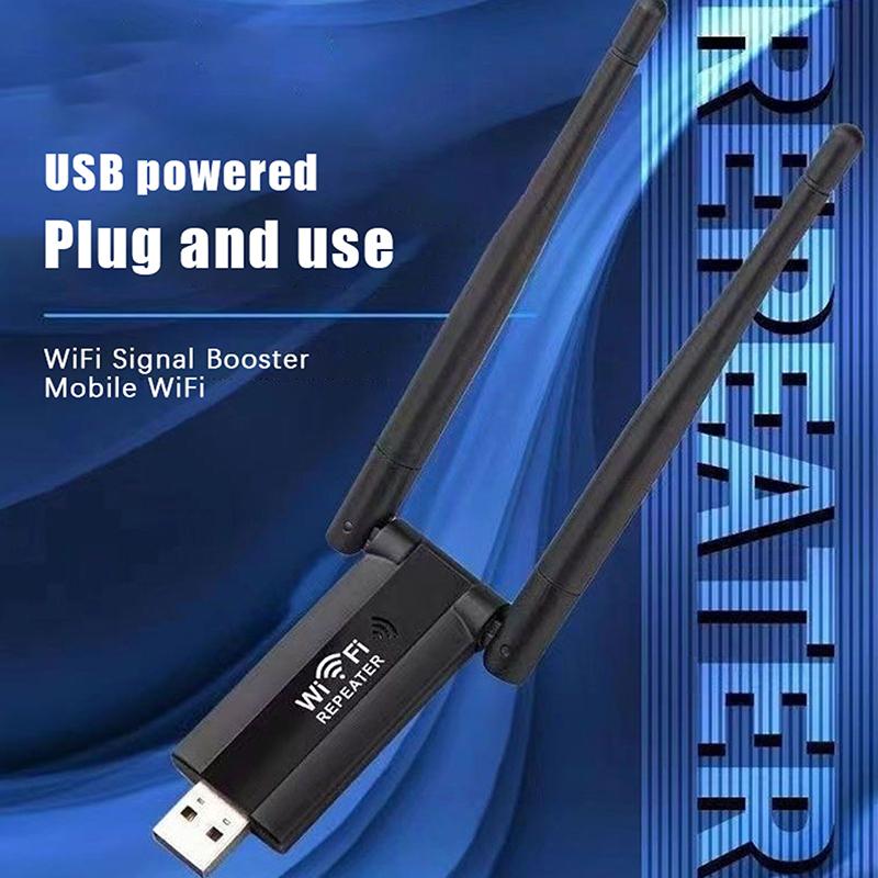 Usb Wifi репитер 300M Wi-Fi усилитель сигнала 2.4G беспроводной расширитель Wi-Fi адаптер для настольного ПК ноутбука