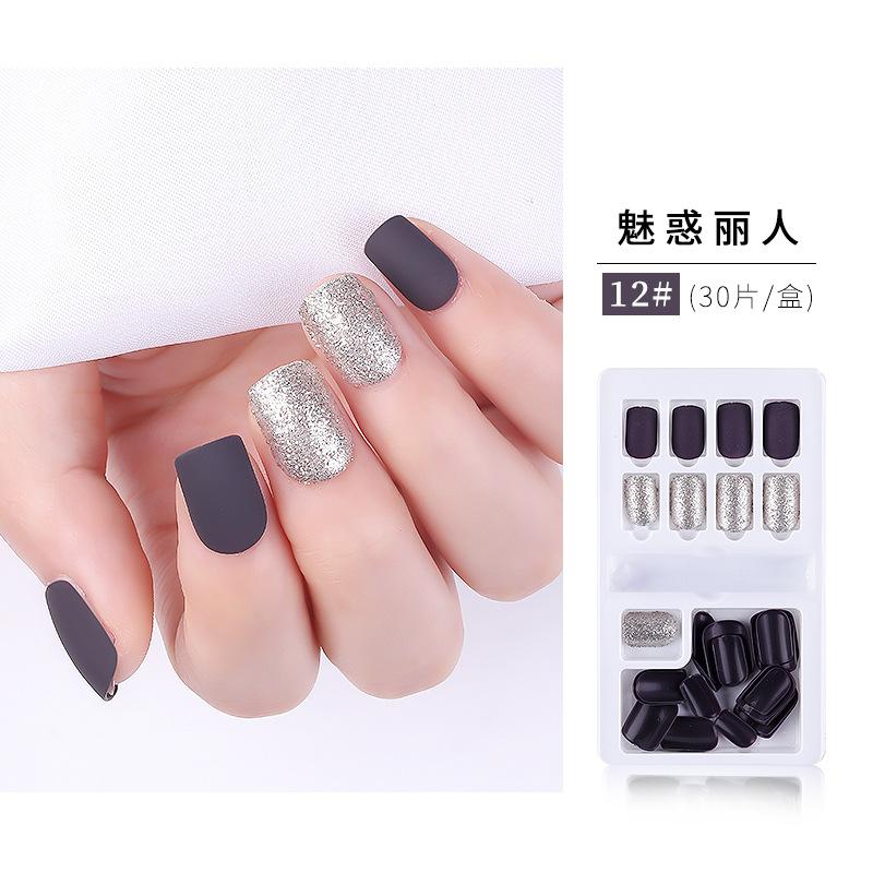Коробка из 30 предметов, носимые, съемные, для нейл-арта