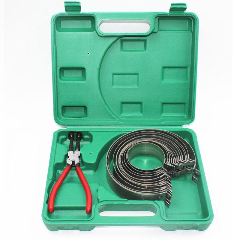 1 комплект металлических автомобильных поршневых плоскогубцев, инструмент, крепежный зажим, установка цилиндра, поршневое кольцо в сборе