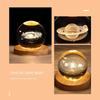 3D Moon Crystal Ball Night Light - LED Lights Hologram Glass Lamp, USB Powered Crystal Lamps with Adjustable Brightness