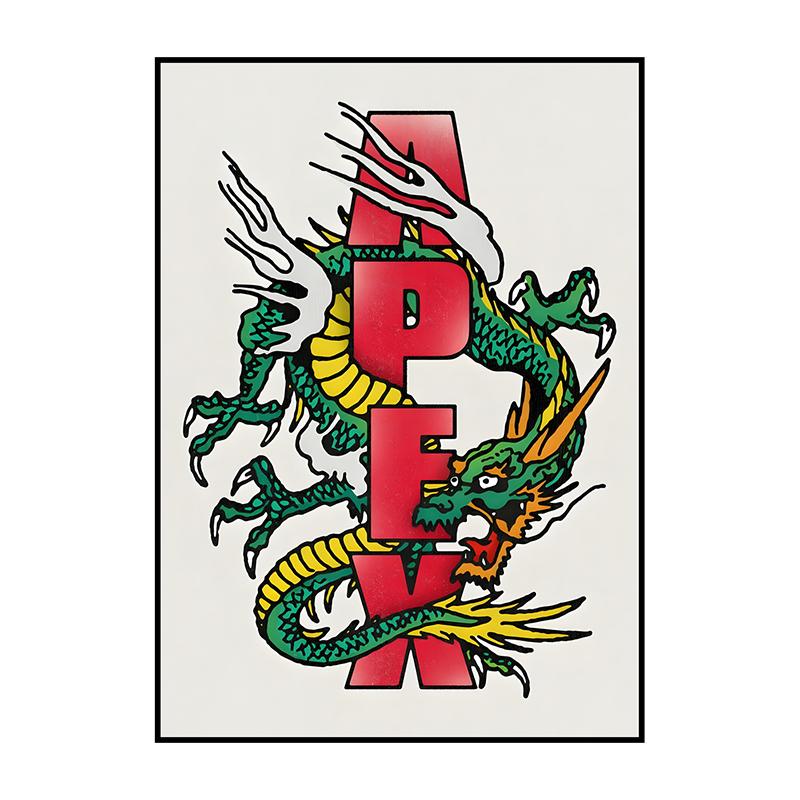 Классический абстрактный постер на стену, японский винтажный карп кои, HD печать на холсте, для дома, гостиной, спальни, декоративные картины