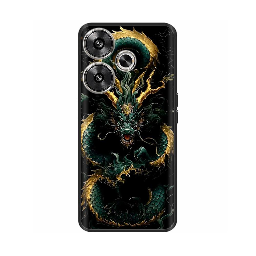 Shockproof Cover For Poco F6 Pro Case Animals Soft Silicone Bumper Cover For Xiaomi Poco F 6 PocoF6 Cases Funda Protective Shell