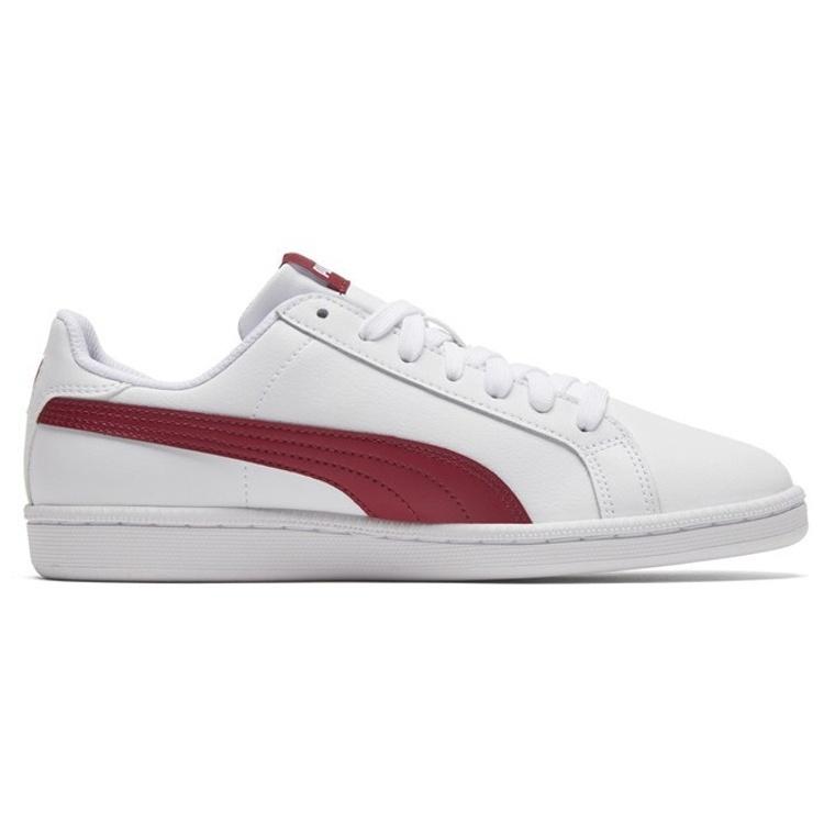 PUMA Smash Leather 'White Tibetan Red' Men's 356722-23