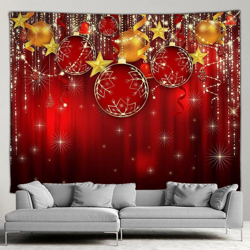 Рождественский гобелен со снеговиком, новогодний гобелен, подвесной домашний фон, ткань, хит продаж, гобелен, картина на стену дома