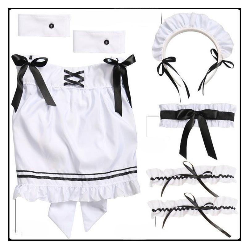 Womens Cute Lolita Maid Costume - Anime-Inspired Lolita Suit Dress