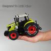 1:32 Игрушки-модели сельскохозяйственных тракторов с ковшом, автомобили, колеса из мягкой резины, со светом и музыкой, экскаваторы-тракторы для детского обучения и развлечения