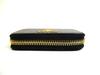 Authentic PRADA Saffiano Metal Black Leather Coin Case Purse #b148  Open box