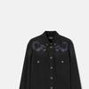 VERSACE Denim Jacket Men's Black 1013915-1A09784-1D510